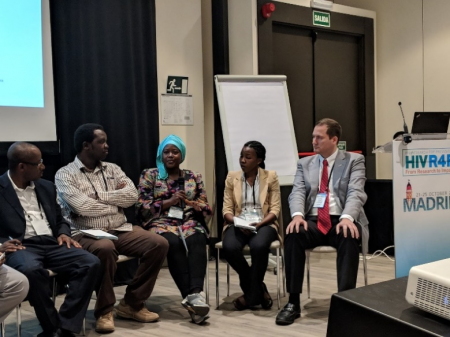 Jauhara Nanyondo (3rd from left) was a session panelist